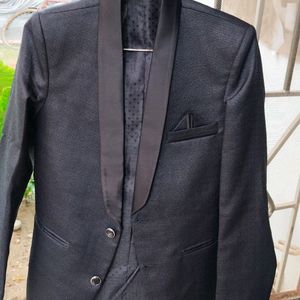 Black Men Blazer 34 Size