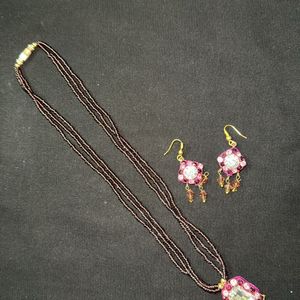 Exclusive Purple Jewellery Set