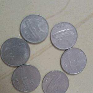 Combo Of 50 Paisa Coins - 20