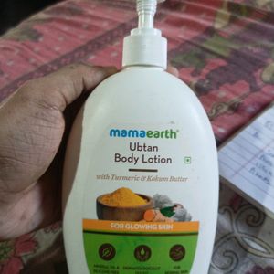 MamaEarth Ubtan Body Lotion 80% Remaining