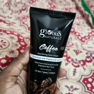 Its a Globus Natural Coffee Face Wash