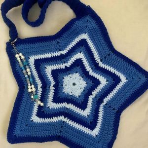 Crochet Star Shaped Bag