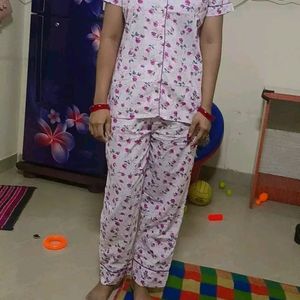 Night Dress With Pajama