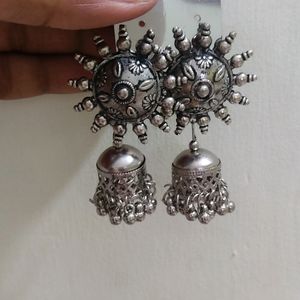 Oxidised Jhumki