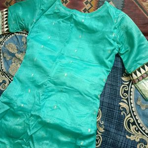 Beutiful Cyan Colour Dress For Women Only Rs 200