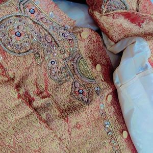 MENS WEDDING EMBROIDERED SHERWANI