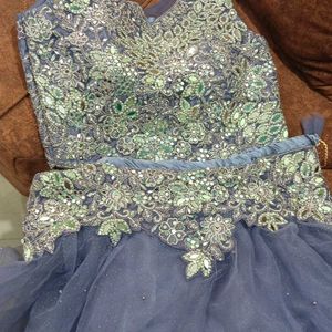 Princess Style Lavender Heavy Lehnga