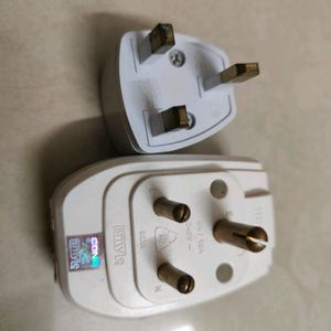 Two 3 Pin Plug For Big Appliances And Small