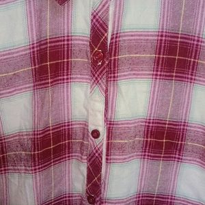 Checked Pink Shirt (Women)