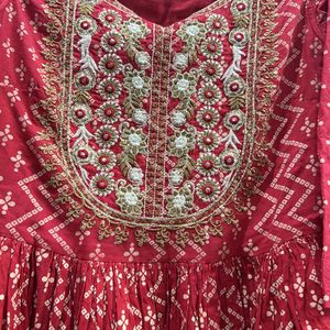 Women Kurti Sharara With Duppatta