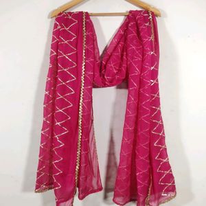 Full Gota Patti Wedding Dupatta