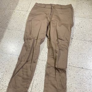 Women Beige Formal Trouser