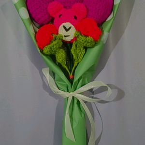 Crochet Flowers Bouquet