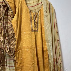 Cotton Kurtha Set