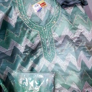 Organza Partywear Suit