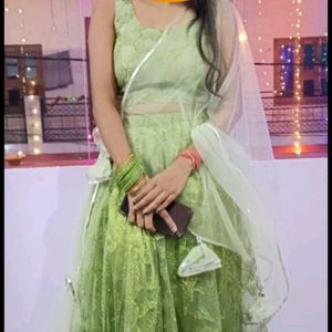 💚 Green Lehenga Fix Price