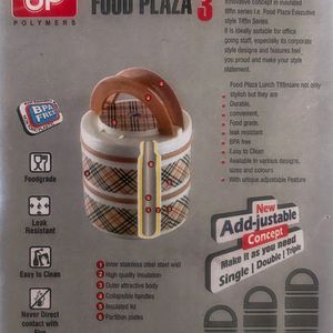 Food Plaza 3 - Insulated Executive Tiffin Boxes