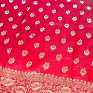 Art Silk Kanchipuram Saree With Blouse