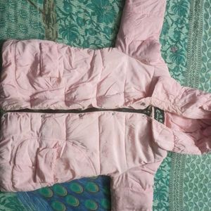 Baby Pink  Girl Jacket