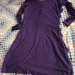 Beautiful Purple Party Wear Dress