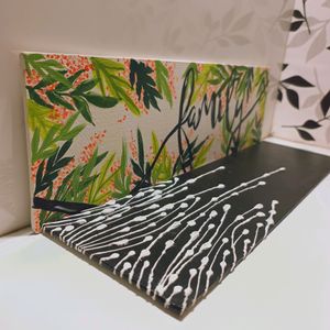 Set Of 2 Painted Canvas Boards