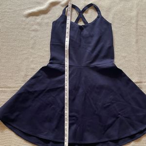 Crossback Skater Dress