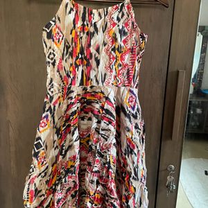 Printed Cotton Dress