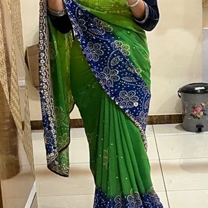 Embroidery Saree