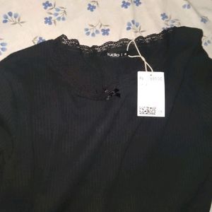 Black Lace Top Brand New