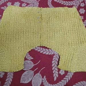 Golden Colour Blouse For Women