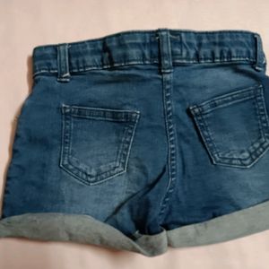 Denim Shorts 3-4 Year