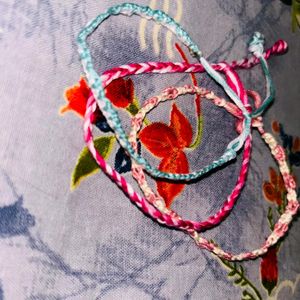 Handmade Thread Bracelet For Girl's & Women