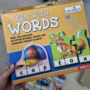 🔥COMBO MAGNETIC SET AND WORD PUZZLE