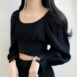 Women Stylish Solid Top