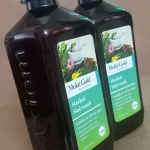 Mukti Gold Herbal Hairwash