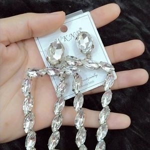 FRAME BEADS EARRINGS KOREAN STYLISH