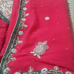 Hand Work Saree