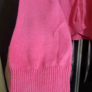 Barbie Pink Wollen Shrug