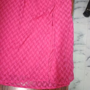 Geometric A Line Skirt