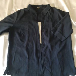 Dark Blue Shirt For Formal & Casual Wear