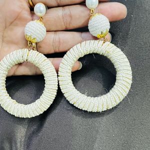 Offwhite Handmade Earrings