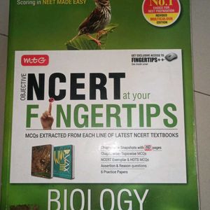 NEET BIOLOGY MTG Fingertips With Extra NOTES