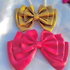 Triple Layer Hair Bows