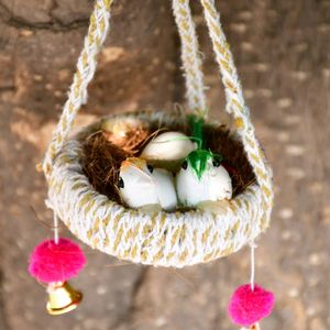 Handmade Artificial Jute Birds Nest