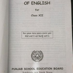 A Rainbow Of English Class XII (PSEB)