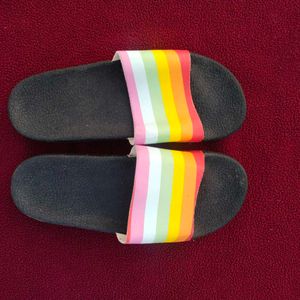 Multicolour Flip Flops 🌈