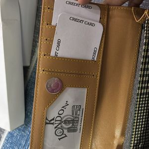 LONDON BROWN NEW WALLET