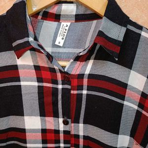 Checks Pattern Casual Shirt