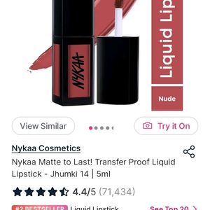 Nykaa Matte To Last Lipstick