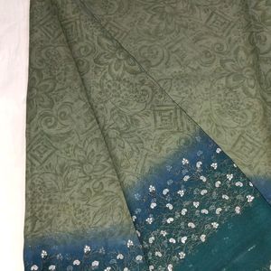 New Printed Saree